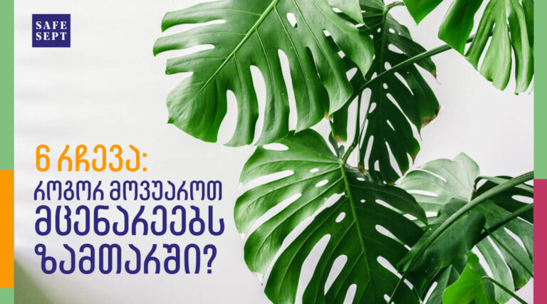 rogor movuarot mcenareebs zamtarshi